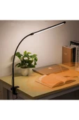 Coverzone Led Masa Lambası - 12W USB, Esnek Kol, Klipsli, 3 Renk Sıcaklığı, Kısılabilir Dimmerli SY-555 thumbnail 1
