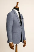Erkek İtalyan Kesim Tek Düğmeli Blazer Ceket  Klasik ve Modern Şıklık thumbnail 4