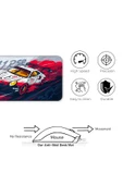 Coverzone 70×30cm Yarış Araba Mouse Pad – Su Geçirmez, Kaymaz Tabanlı, Dikişli Kenarlı Büyük Masa Matı thumbnail 4
