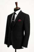 Erkek İtalyan Kesim Tek Düğmeli Blazer Ceket  Klasik ve Modern Şıklık thumbnail 7