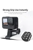 Coverzone Kafa Bandı Askısı Klips Montajı Bilek Askısı,Telefon ve Aksiyon Kamera Aksesuarı GoPro Hero thumbnail 7