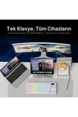 Coverzone Ajazz AK870 V2 Kablosuz 87 Tuş Mekanik Klavye 10000mAh RGB Bluetooth 2.4G Type-C Destekli thumbnail 5