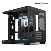 Hyper Rocket V332 BLK Micro-ATX Gaming Siyah Oyuncu Kasası + 650W PSU thumbnail 1
