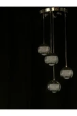 Bohem Aydınlatma Damla Sarkıt Avize Modeli 3 renk LED Modern Avize thumbnail 2