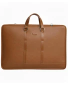 Yuga Suni Deri Lüks Proje ve Resim Çantası Taba thumbnail 1