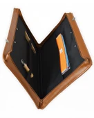 Yuga Suni Deri Lüks Proje ve Resim Çantası Taba thumbnail 4