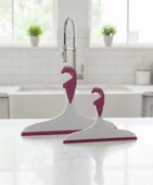 2'Li Takım - Pembe, Çekçek Tezgah Üstü ve Cam Çekpası thumbnail 2