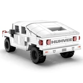 C55022W Humvee Jeep Blok Seti 328 Parça-Vagon life thumbnail 4