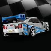Speed Champions 2 Fast 2 Furious Nissan Skyline GT-R (R34) 76917 thumbnail 2