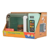 Dokunmatik Ekranlı Işıklı ve Sesli Oyuncak Mikrodalga Fırın thumbnail 4