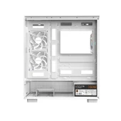 FAZEON F17 750W 80PLUS BRONZE 3x120mm ARGB Fanlı ATX Beyaz Bilgisayar Kasası thumbnail 8