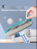 4'lü Temizlik Seti Kedi Tüy Toplama Köpek Tüy Toplama Cam Silme thumbnail 5