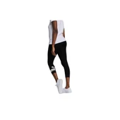 ESS 3/4 Logo Leggings Kadın Siyah Günlük Tayt 586828 01 thumbnail 3