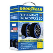 Goodyear Siyah M Beden Kar Çorabı Araç Dostu Kolay Takma EN 16662-1 Sertifikalı Üstün Tutuş thumbnail 1