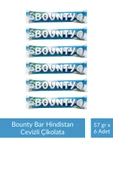 Bounty Bar Hindistan Cevizli Çikolata 57 gr x 6 Adet thumbnail 1