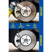 Goodyear Yüksek Sıcaklık Dayanıklı Fren Balata Temizleme Spreyi - Sessiz ve Güvenli Frenleme, 500 ml, Tüm Araçlarla Uyumlu thumbnail 3