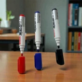 3 Adet Renkli Beyaz Tahta Kalemi thumbnail 1