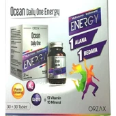 Orzax Ocean Daily One Energy 30 Tablet 1 Alana 1 Takviye Edici Gıda thumbnail 2