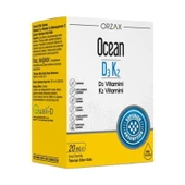 Orzax Ocean Vitamin D3K2 + Ocean Vitamin D3 400 IU İkilisi thumbnail 2