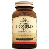 Solgar Vitamin B Complex 50 mg 100 Kapsül - 1