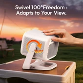 Byintek U90 700 ANSI Bataryalı Taşınabilir Android Full HD Projeksiyon Cihazı Wi-Fi thumbnail 3