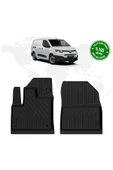 Toyota Proace City Panelvan 2019+ 4D Havuzlu Paspas (Ön 2 Parça) – Tpe, Kaymaz Ve Sabitlemeli thumbnail 1
