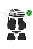 Volkswagen Polo 6 2017–2021 4D Havuzlu Paspas Seti – Tpe, Kaymaz Ve Sabitlemeli thumbnail 1