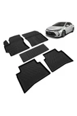 Toyota Corolla 2019-2024 Kokusuz Yumuşak Havuzlu Paspas thumbnail 5