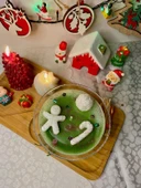 Elf'lerin Favori Kokteyli / Yılbaşı Temalı Kokulu Mum thumbnail 2