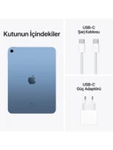 Apple iPad 10.Nesil 256GB 10.9" Wi-Fi Tablet - MPQ93TU/A Mavi thumbnail 5