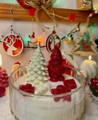 Noel Hediyesi / Yılbaşı Temalı Kokulu Mum thumbnail 1