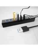 PrimeX PX-3017 USB Hub, 7 Port USB 3.0 Çoklayıcı, USB Çoklayıcı Siyah, 7 Port Usb Hub thumbnail 5
