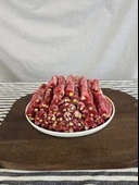 Gaziantep Yörem Antep Fıstıklı Narlı Fitil Lokum 500 Gr thumbnail 2