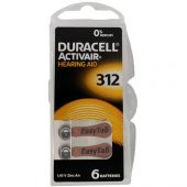 Duracell İşitme Cihazı Pili 312 - 1