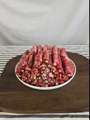 Gaziantep Yörem Antep Fıstıklı Narlı Fitil Lokum 500 Gr thumbnail 1