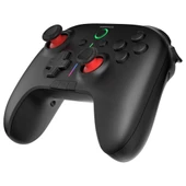 Rampage HYDRA Siyah BT + 2.4 GHz PC Gamepad RGB Joypad thumbnail 1