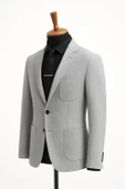 Erkek İtalyan Kesim Astarsz Blazer Ceket Klasik ve Modern Şıklık - 7472 thumbnail 1