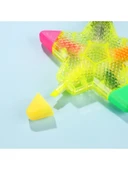 5 renkli Yıldız şeklinde  Işaretleyici Fosforlu Kalem thumbnail 2