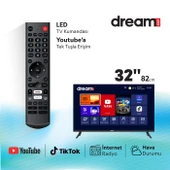 Dreamstar 32DSE100 - 32" 82 Ekran Uydu Alıcılı Smart Wifi HD Led TV thumbnail 1