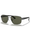Ray-Ban RB3663 004/58 60 Polarize Erkek Güneş Gözlüğü thumbnail 1