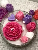 Çiçek Bahçesi Mum / Çiçekli Kokulu Mum thumbnail 2