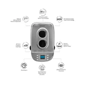 Karaca BakeXL Ekmek ve Yoğurt Yapma Makinesi - Siyah thumbnail 5