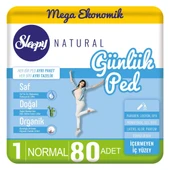 Sleepy Günlük Ped 17 AL 15 ÖDE Natural Normal 80'li ve ROSIE oda kokusu thumbnail 2