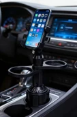 Çok Fonksiyonlu Araç İçi Bardak Tutucu & Telefon Standı - Ayarlanabilir Küçük Yemek Tepsisi CZ-94240 thumbnail 1
