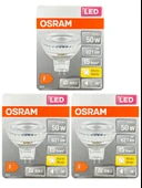 (3 Adet) Ledvance 12Volt 6,5W (50W) Sarı (2700K) GU5.3 Duylu (İğne Bacak) Led Spot Ampul thumbnail 1