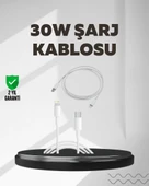 Yüksek Saflıkta Bakır Çekirdekli 30W Hızlı Şarj Kablosu thumbnail 1