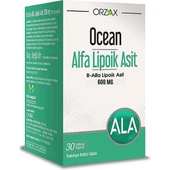 Ocean Alfa Lipoik Asit 600 Mg 30 Kapsül 3 Adet thumbnail 1