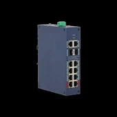 Dahua Chs4212-8gt-110, 8 Port, Gigabit, Poe 110w, 2 Port Uplink, 2 Port Sfp, Cloud Yönetilebilir, Switch thumbnail 2