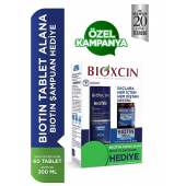 Bioxcin Biotin 5000 mg 60 Tablet + Biotin Şampuan 300 ml - 1