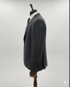 Baba Erkek Geniş Kesim Çift Düğmeli Blazer Ceket Klasik ve Modern Şıklık thumbnail 4